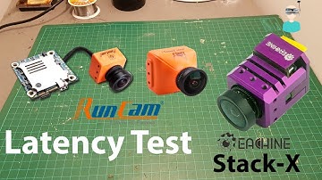 Eachine Stack X, RunCam Split 2 & Eagle 2 Pro Latency Test