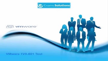 VMware 1V0-601 - Certified Associate 6 – Data Center Virtualization Exam