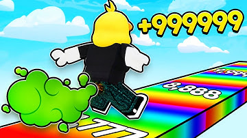 I Got MAXIMUM FART POWER in Roblox Fart Race Clicker 2!