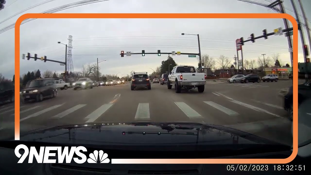 RAW: camera captures driver shooting at another driver on busy Denver roadway - YouTube