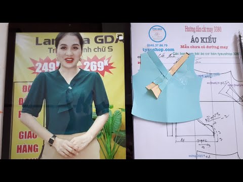 Video Cách Làm Rập Áo Sơ Mi Biến Kiểu Thời Trang #3380 - youtube