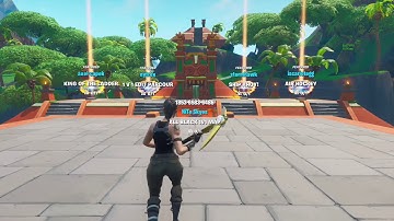 All Black 1v1 Map With Code!