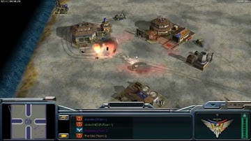 Zero Hour Survival CXN map 2vs2 Jundiyy e-3 anaconda pkk Command and Conquer Generals