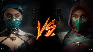 Mortal Kombat 11 - Kitana Vs. Jade (VERY HARD)