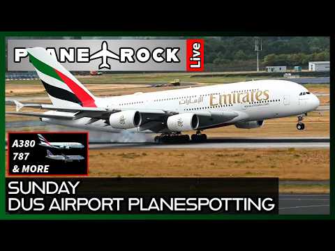 🔴✈️ SUNNY SUNDAY - Planespotting - DUS Airport