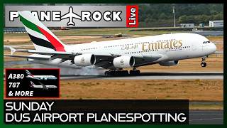 🔴✈️ SUNNY SUNDAY - Planespotting - DUS Airport