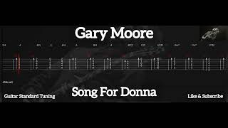 Gary Moore - Song For Donna ( Tab Guitar )