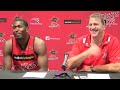 Perth Wildcats - Gleeson and Beal post NZ Breakers press conference - 17 January 2014