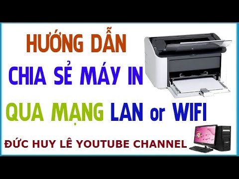 Video: Làm cách nào để thiết lập máy in mạng trên Windows XP?