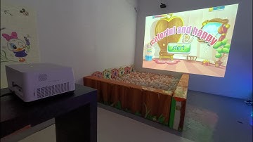 All-in one interactive projector