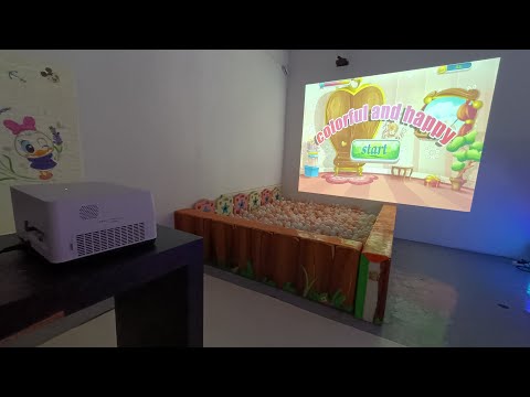 All-in one interactive projector