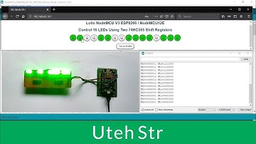 Arduino | Add More Outputs on the NodeMCU V3 ESP8266/ESP12E with 74HC595 Shift Register