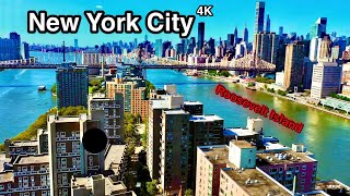 New York City Manhattan HD - Roosevelt Island & Queensboro Bridge Tour 4K