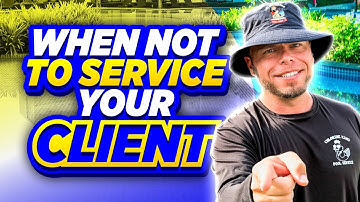 When NOT To Service Your Client’s Pool | Pool Service Liability & Smart Decisions