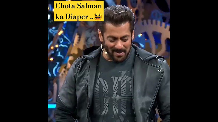 Chota Salman| #biggboss #salmankhan