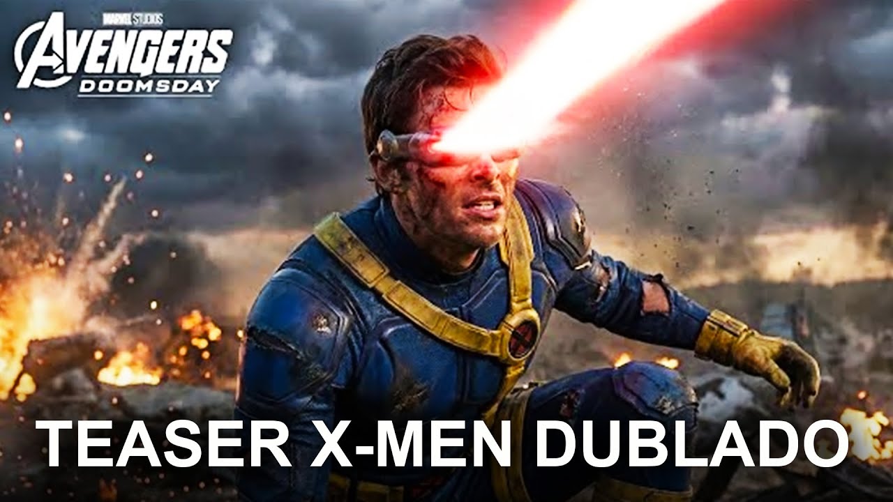 CICLOPE INSASO !!! TEASER X-MEN DUBLADO DE VINGADORES DOOMSDAY!! REACT + ANÁLISE