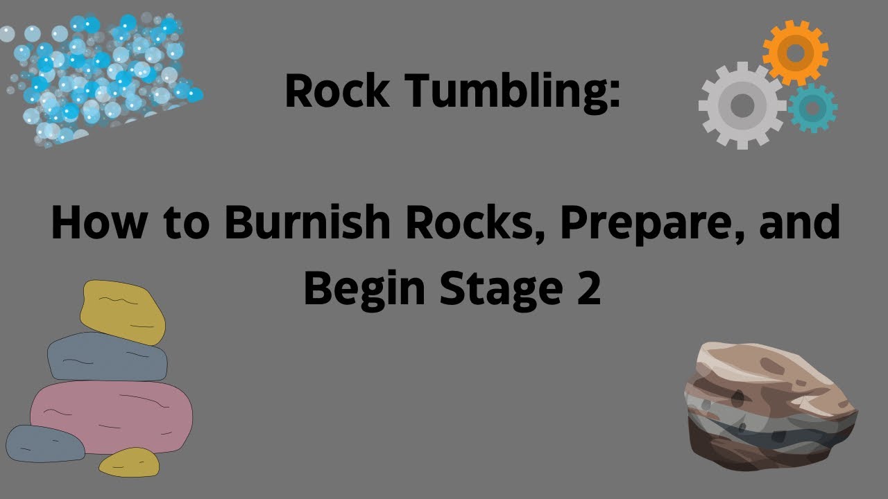 Rotary Rock Tumbling: How to run a Burnishing Stage and Start Stage 2 ...