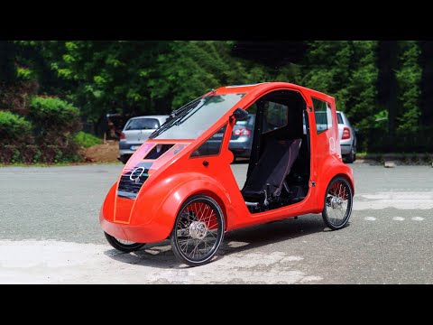 Velomobile|封閉式四輪電動自行車|不怕風霜雨雪|又環保又便宜