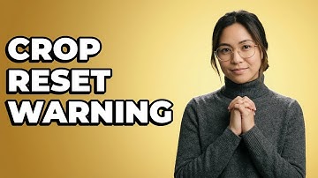 Does Resetting Crop Delete Adjustments in Lightroom?