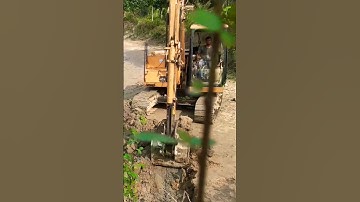 Soil And Mud Mixed Excavator Loading 🔥💯 Unloading Sonalika Tractor #viral #tractor #shorts #trending
