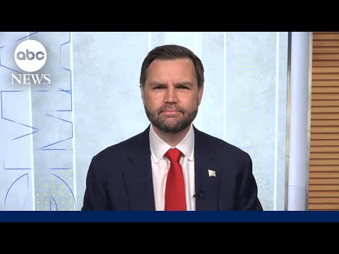 Vice President JD Vance talks US-Iran agreement