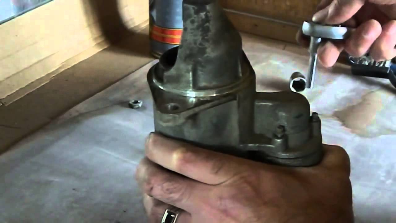 Как вытащить втягивающее _ реле из стартёра - YouTube