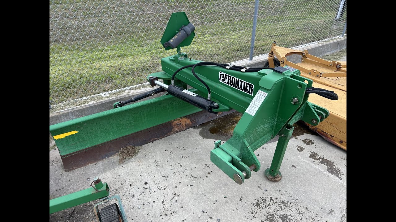 2012 Frontier RB2409 9’ Grader Blade - YouTube
