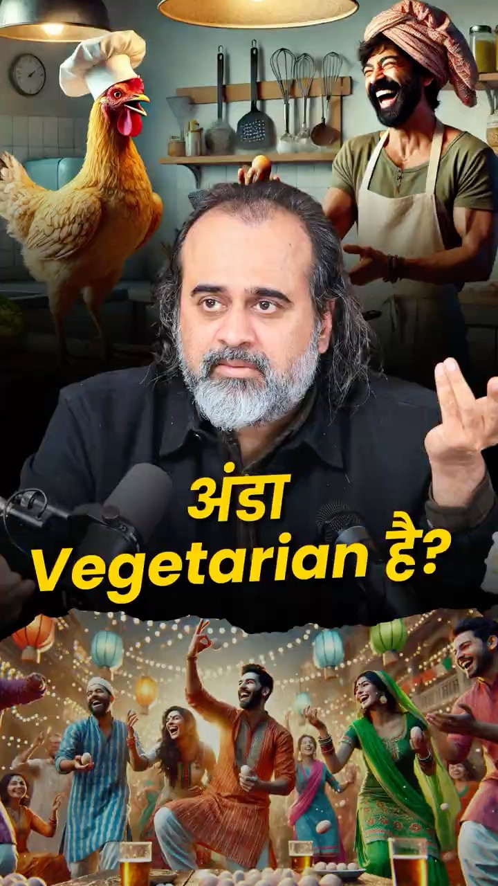 अंडा Vegetarian है? || आचार्य प्रशांत