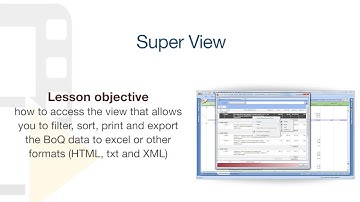 PriMus Tutorial - Super View - ACCA software