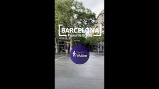 BARCELONA, Paseo de Gracia. ESPAÑA [2021]