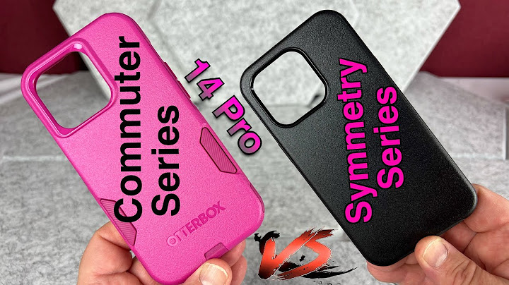 Whats the difference between otterbox symmetry and commuter