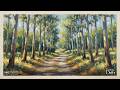 Forest Light Passage – Soft Piano & Romantic Impressionist Woodland Art for Deep Calm and Focus