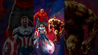Red Hulk And Captian America VS Marvel&DC #redhulk #captainamerica #shorts