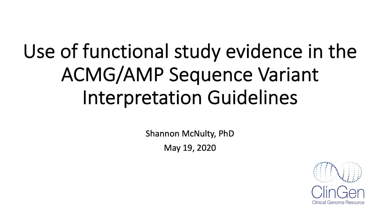 Functional Study Interpretation YouTube
