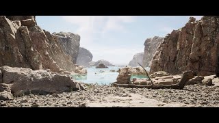 UE5 Beach Coast Render