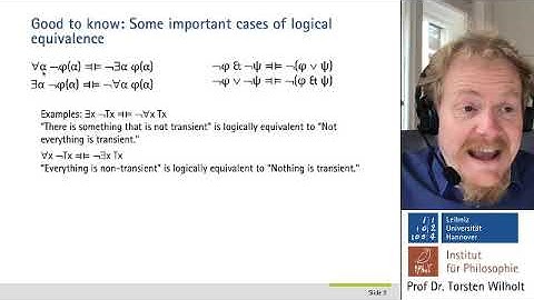Predicate logic (continued) (Lecture 3 of "Formal Methods for Philosophers of Science")