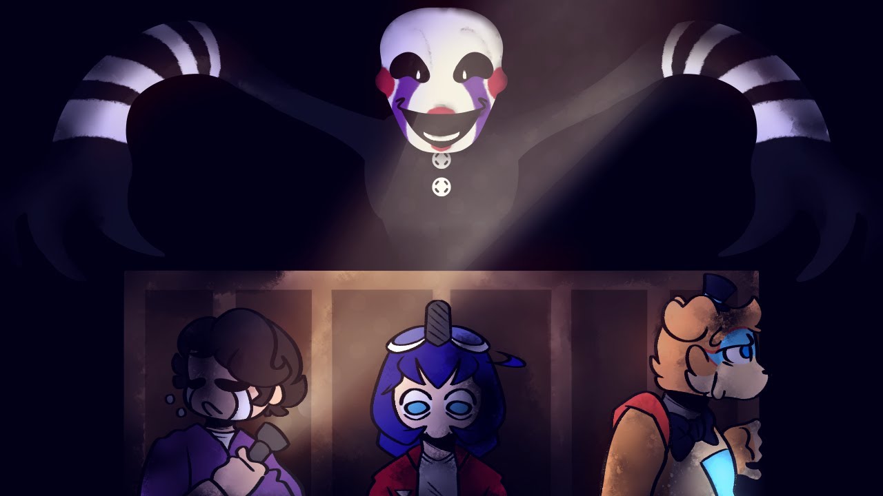 PUPPET's Gets REVENGE Hunting Michael Afton and Glamrock Freddy