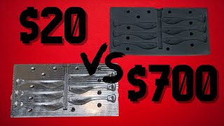 3D Printed Resin Fishing Lure Mold vs CNC Fishing Lure Mold