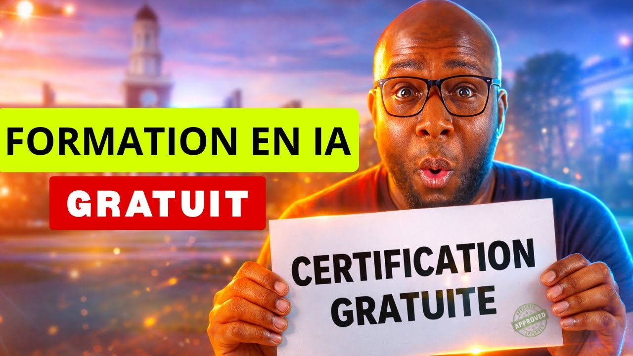 Formations en Intelligence Artificielle + CERTIFICATION GRATUITE (INCROYABLE !)