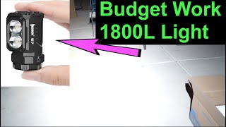 Best Budget LED Work Tactical Camping (Light E7 Multi functional EDC Flashlight 1800)
