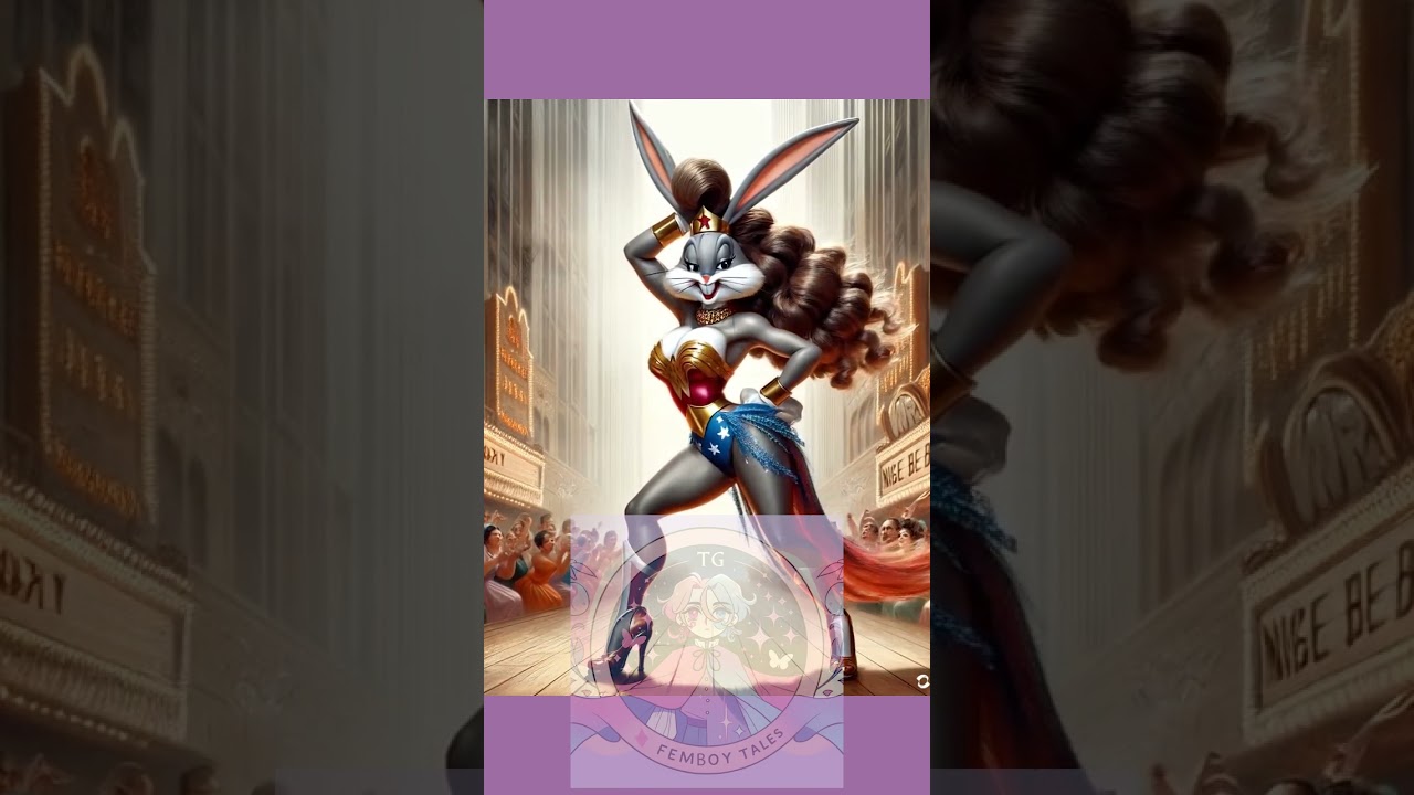 Bugs Bunny Crossdresser - Wonder Woman
