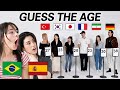 Match the age to the person from all over the world