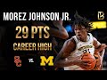 Morez Johnson Scores 29 Points vs USC π