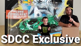 SDCC Exclusive Green Darth Vader Hot Wheels
