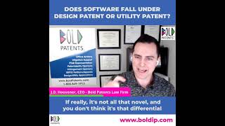 Does software fall under design or utility patent?