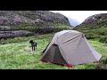 A Wet Wild Camp in the Mountains & Fishing for Wild Trout