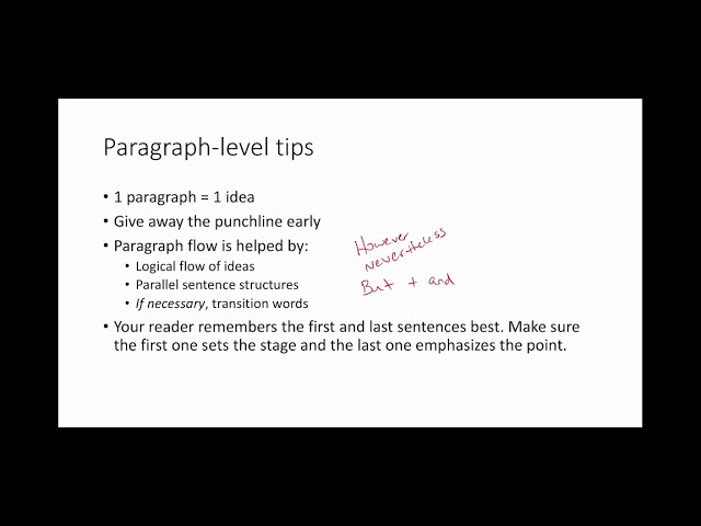 Outline Video 8_Paragraphs