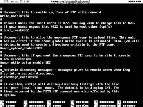 Установка FTP сервера на Linux