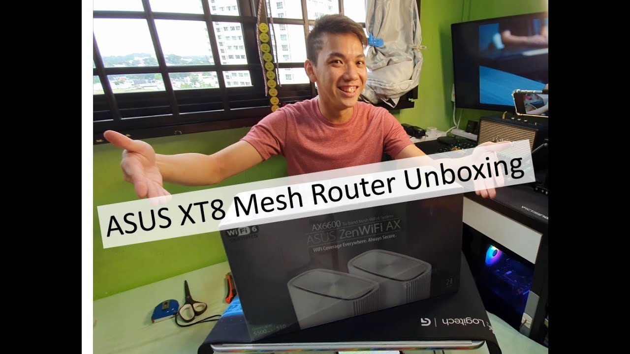 The ULTIMATE ROUTER... in 2021 - ASUS XT8 Mesh Router Unboxing & First ...