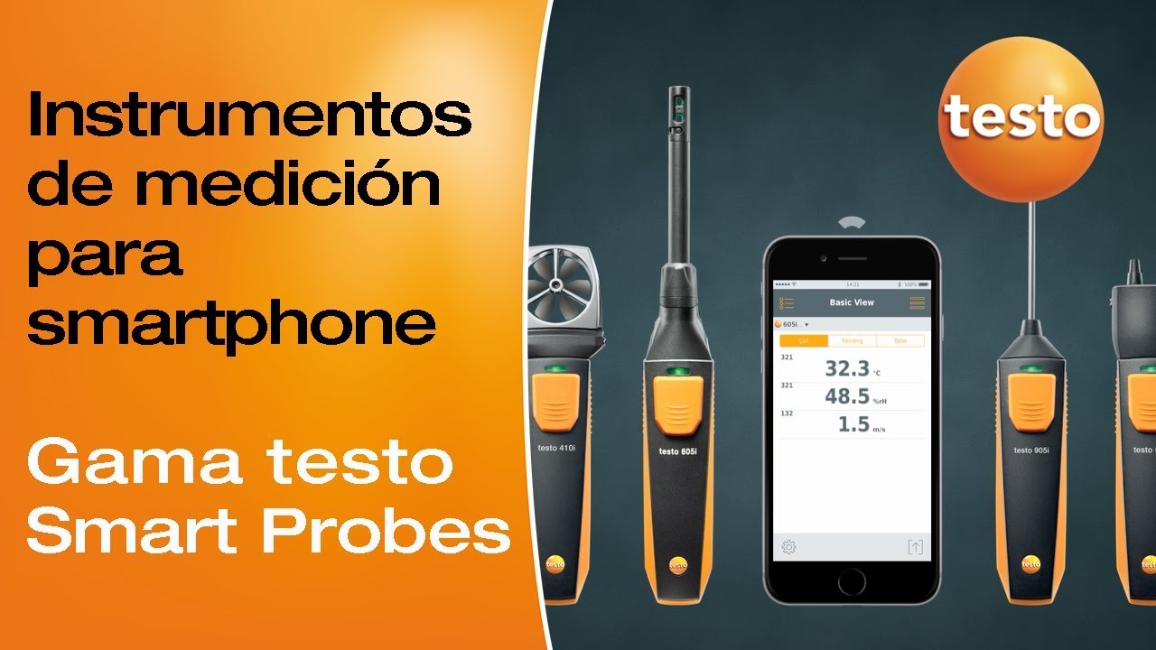 Testo Smart Probes: instrumentos de medición para smartphone | Be sure. Testo camera iphone 8 plus apk